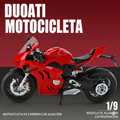 Moto Duocati V4S 1.9 en escala